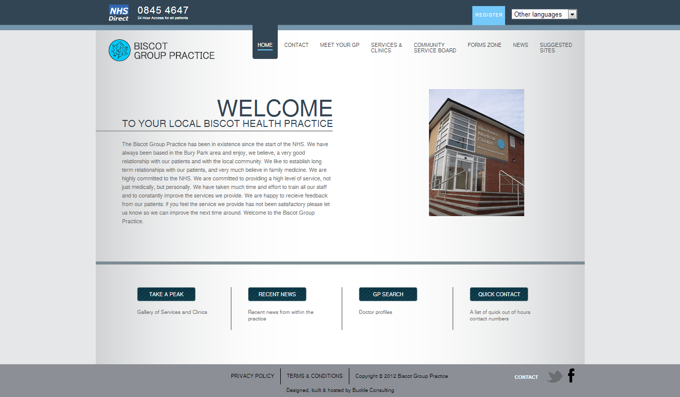 Biscot Group Practice screenshot